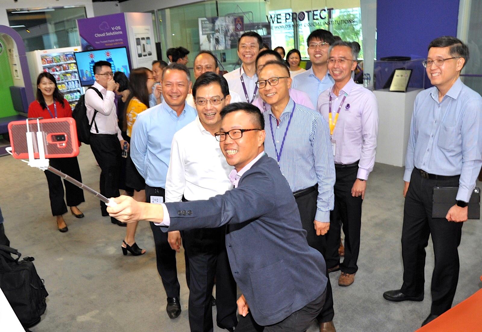 Deputy Prime Minister of Singapore, Mr. Heng Swee Keat Visits V-Key