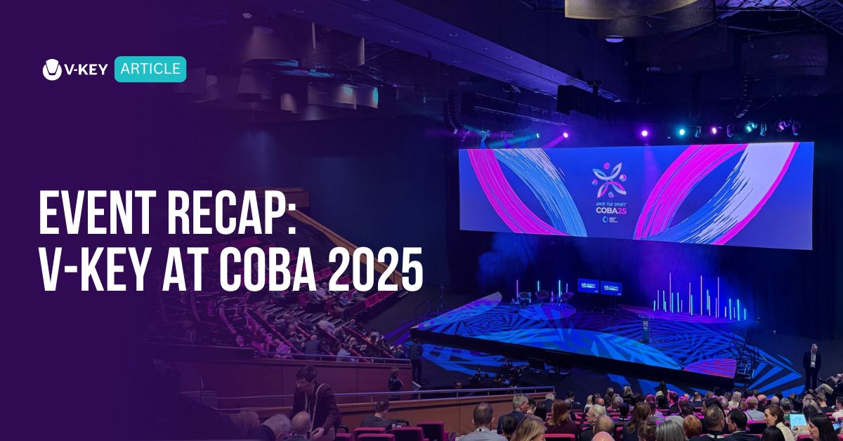 V-Key at COBA 2025: Strengthening Digital Identity and Compliance in Australia